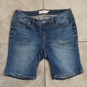 Blue Jean Shorts. Size: 14.